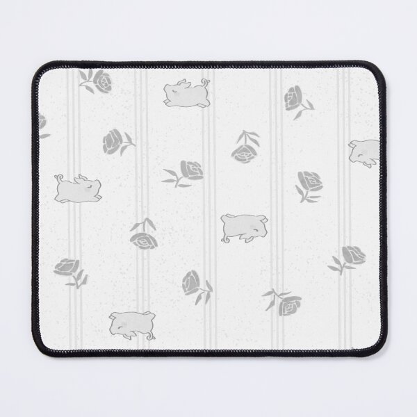 Item preview, Feed Sack Floral With Piglets - fdfdfd designed and sold by knitetgantt.