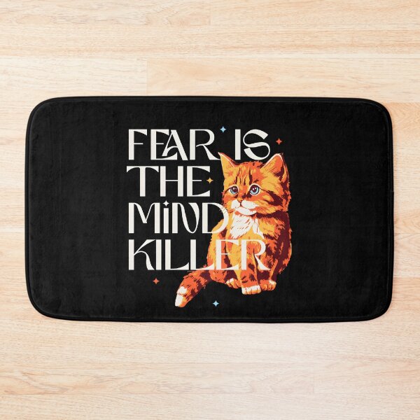 Item preview, Fear Is The Mind Killer Cat designed and sold by SlayPOPShop.