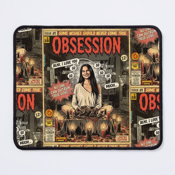Item preview, Obsession Movie Vintage Retro Comic Cover Art designed and sold by Back2Collage.