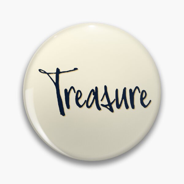 Item preview, TREASURE personalized type design designed and sold by CharlottePlaceArt.