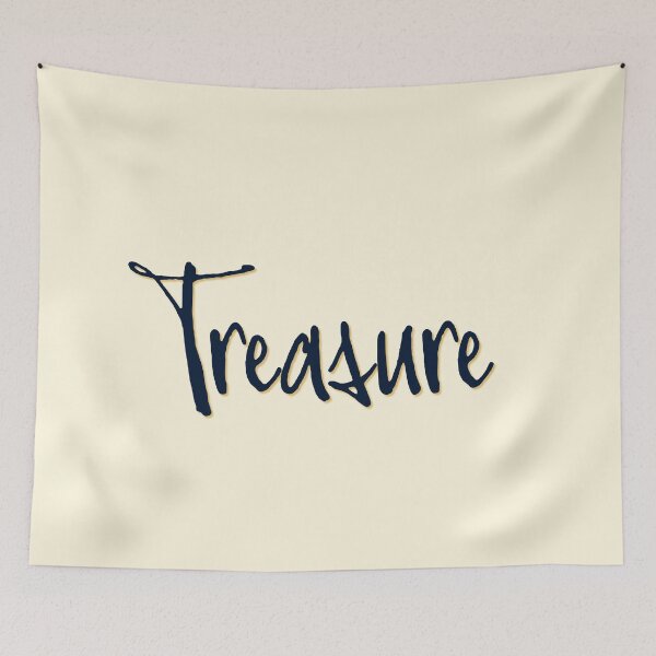 Item preview, TREASURE personalized type design designed and sold by CharlottePlaceArt.