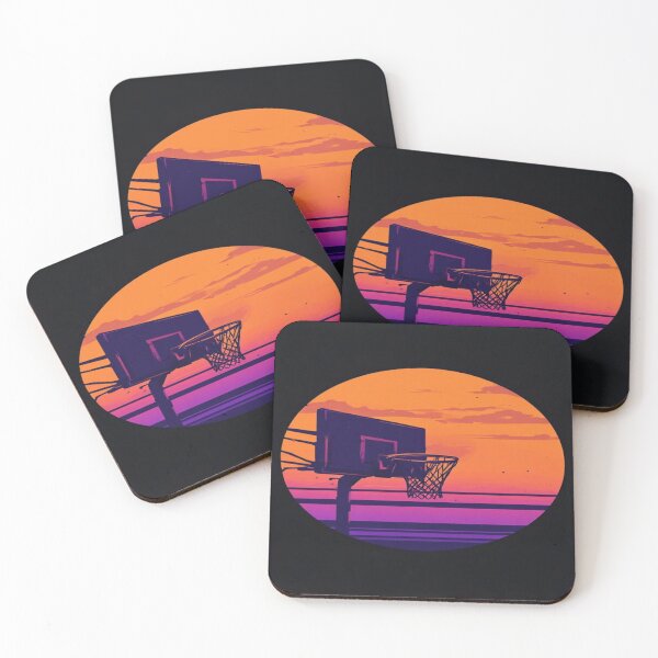 Item preview, Retro basketball hoop sunset designed and sold by NDstudio.