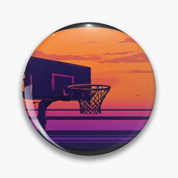 Item preview, Retro basketball hoop sunset designed and sold by NDstudio.