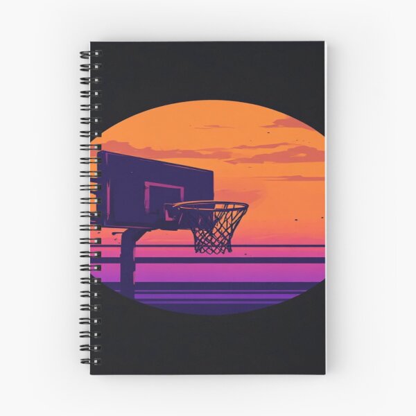 Item preview, Retro basketball hoop sunset designed and sold by NDstudio.