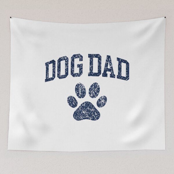 Item preview, Vintage Dog Dad Athletic Paw Print designed and sold by SoyLamderma.