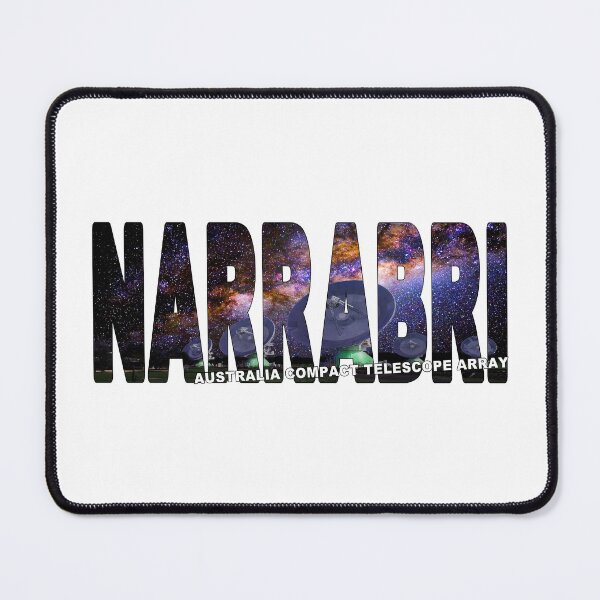 Item preview, NARRABRI Australia Compact Telescope Array - New South Wales Milky Way designed and sold by Adam Gormley.