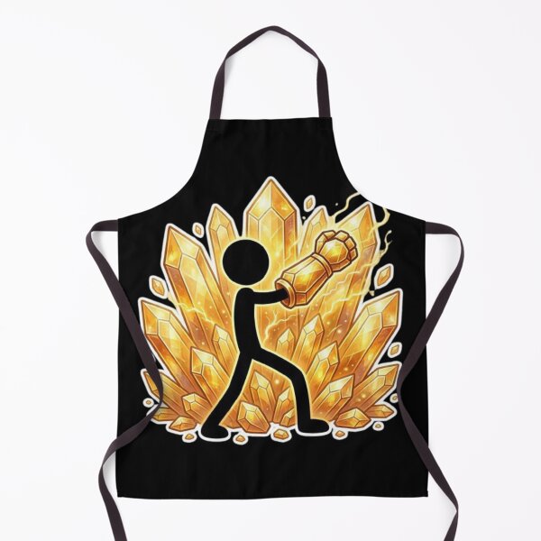 Item preview, Golden Crystal Bubble Power Stickman designed and sold by Interactive-Art.
