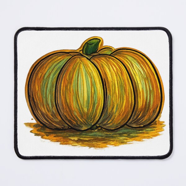 Item preview, Hand Painted Autumn Pumpkin Watercolor Illustration designed and sold by TheSlowShore.