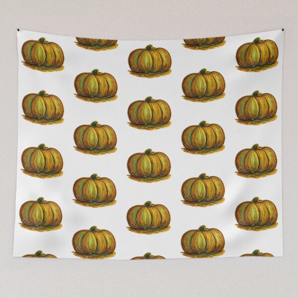 Item preview, Hand Painted Autumn Pumpkin Watercolor Illustration designed and sold by TheSlowShore.
