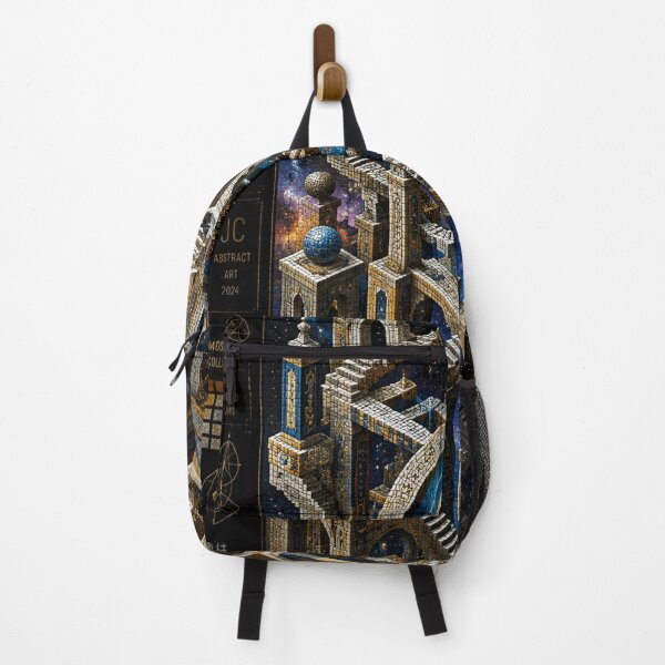 Item preview, Impossible Architecture – Infinite Mosaic 3D Fantasy Realm designed and sold by JcAbstractArt.