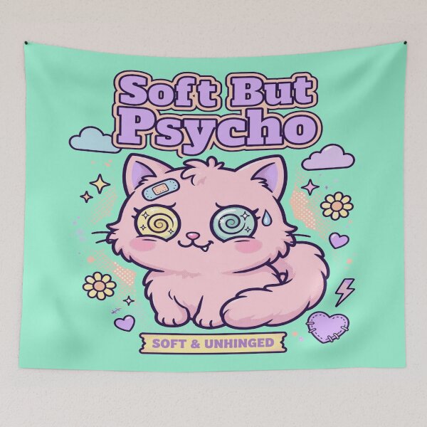 Item preview, Soft But Psycho designed and sold by HAYA6395.