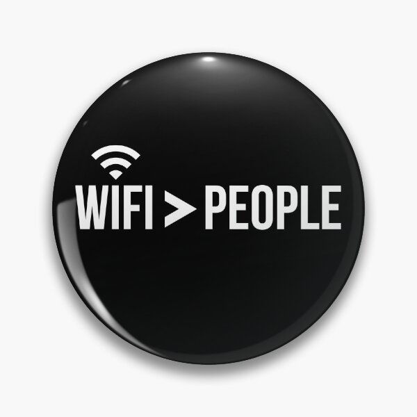Item preview, Wifi Greater Than People Funny Antisocial T-Shirt Introvert Gift Tech Humor Tee designed and sold by TongTang.