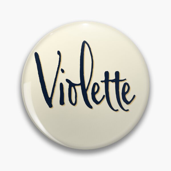 Item preview, VIOLETTE personalized type design designed and sold by CharlottePlaceArt.