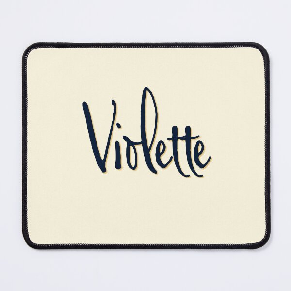 Item preview, VIOLETTE personalized type design designed and sold by CharlottePlaceArt.