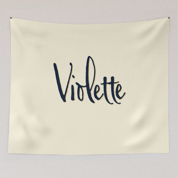 Item preview, VIOLETTE personalized type design designed and sold by CharlottePlaceArt.
