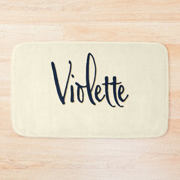 Item preview, VIOLETTE personalized type design designed and sold by CharlottePlaceArt.