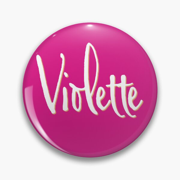 Item preview, VIOLETTE personalized type design designed and sold by CharlottePlaceArt.