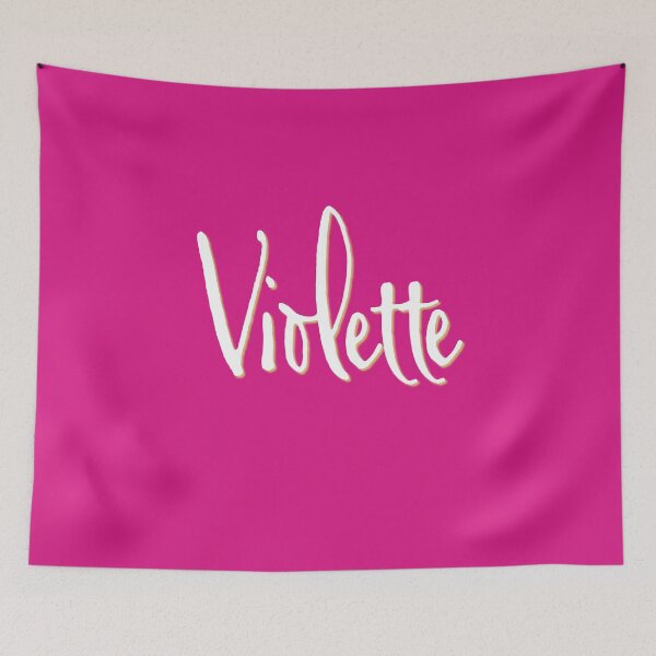 Item preview, VIOLETTE personalized type design designed and sold by CharlottePlaceArt.