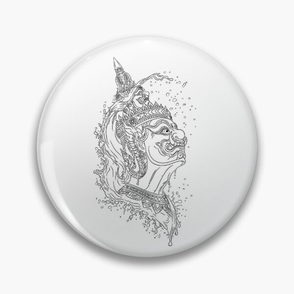Item preview, Thai​ Giant​ in​ The​ waves​ designed and sold by DigitalArtTK.