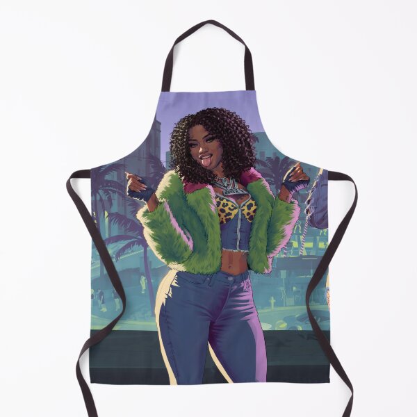 Item preview, Retro Neon Ocean View Night - Urban Streetwear Girls Clubbing Desk Mat designed and sold by William Cano.