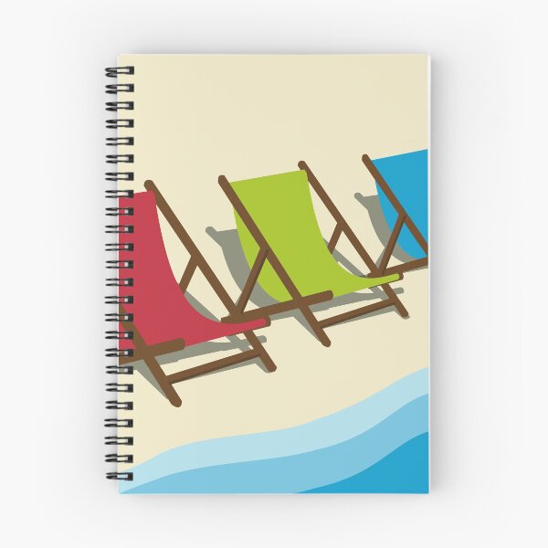 Item preview, Deck Chairs on the Beach designed and sold by BirdAtWork.