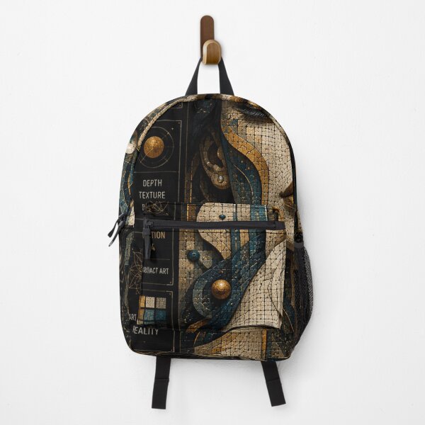 Item preview, Abstract Mosaic 3D – Harmony in Chaos Digital Portrait designed and sold by JcAbstractArt.