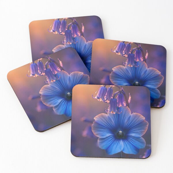 Item preview, Enchanted Blue Flower in Magical Light designed and sold by WitchyBotanicaArt.