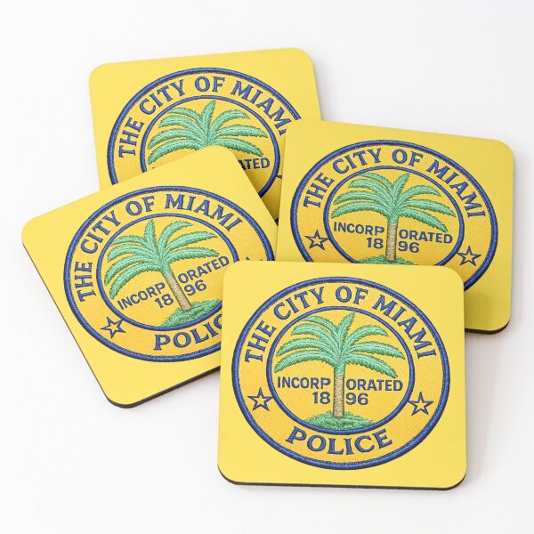 Item preview, Miami Florida Police Department designed and sold by LockedUp.