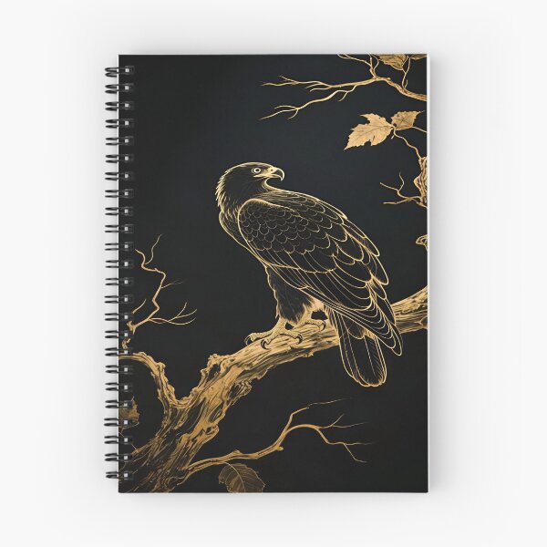 Item preview, Majestic Golden Eagle Perched on a Twisted Tree Branches, A Striking Representation of Nature's Power designed and sold by Matt_Smith.