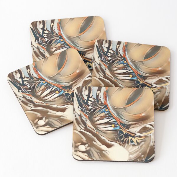 Item preview, Behind the Mask – Abstract Portrait designed and sold by Absractshop4942.
