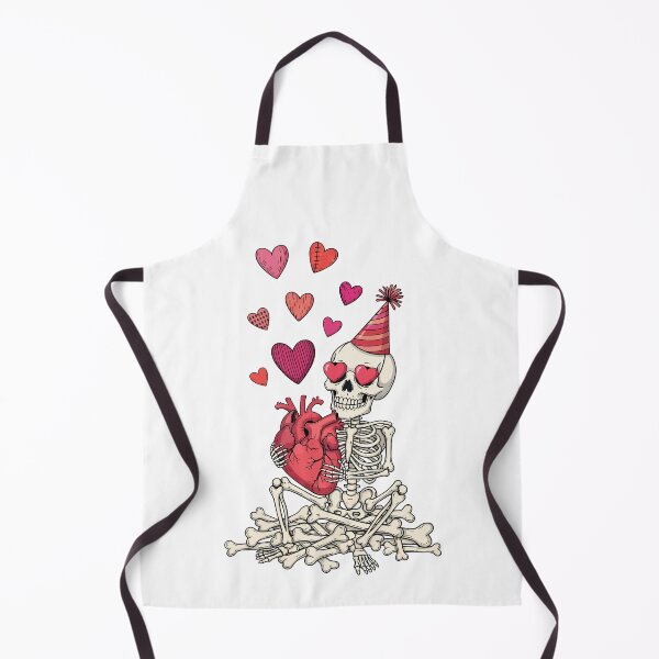 Item preview, Romantic Skeleton Party Hat Holding Human Heart designed and sold by Amir Faysal.