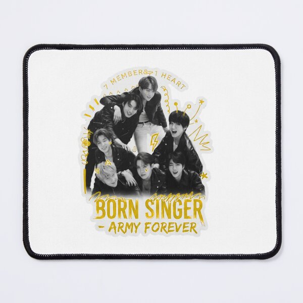 Item preview, BTS Born Singer Army Forever Doodles Die-Cut Sticker designed and sold by Sidra digital art 8277237.