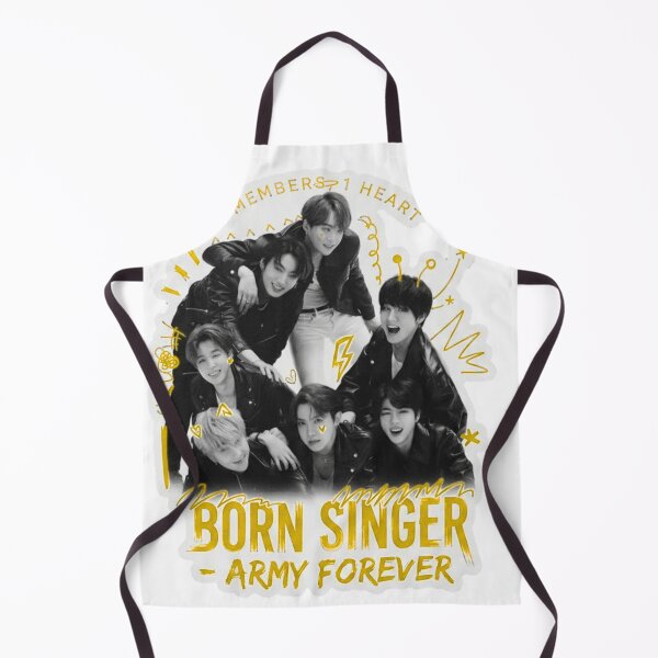 Item preview, BTS Born Singer Army Forever Doodles Die-Cut Sticker designed and sold by Sidra digital art 8277237.