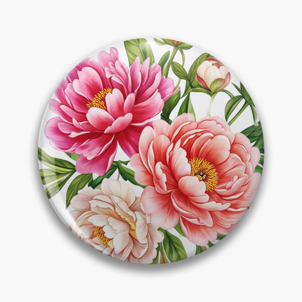 Item preview, Peonies designed and sold by FunFitsFactory.