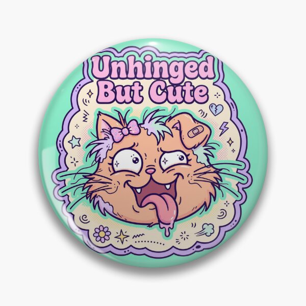 Item preview, Unhinged But Cute designed and sold by HAYA6395.