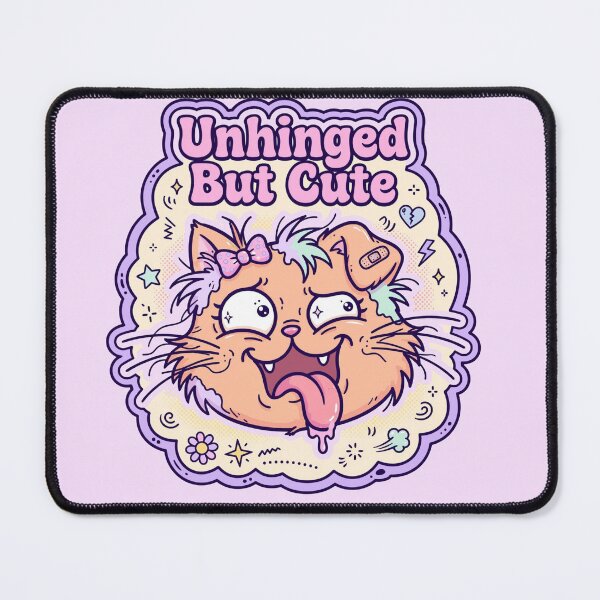 Item preview, Unhinged But Cute designed and sold by HAYA6395.