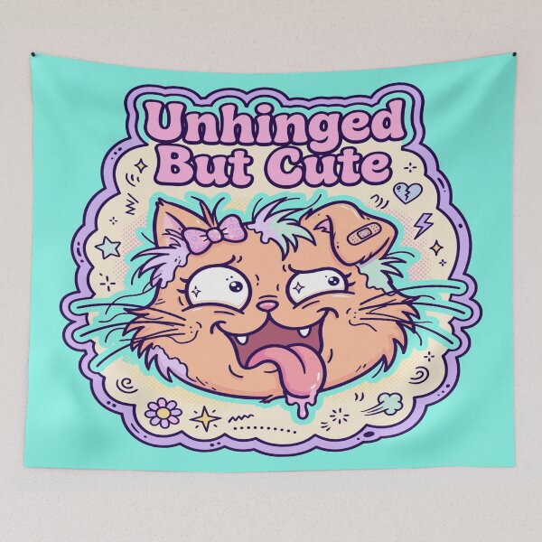 Item preview, Unhinged But Cute designed and sold by HAYA6395.