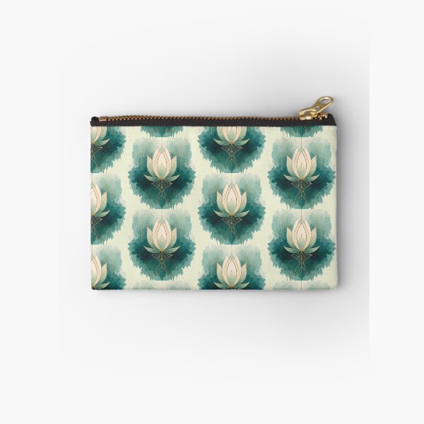 Item preview, Elegant Geometric Egyptian Lotus Flower Art designed and sold by Monyegy.
