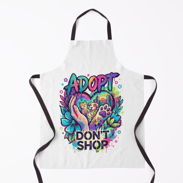 Item preview, Adopt Don't Shop Graffiti Animal Rescue designed and sold by GiaoCalonas.