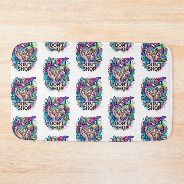 Item preview, Adopt Don't Shop Graffiti Animal Rescue designed and sold by GiaoCalonas.
