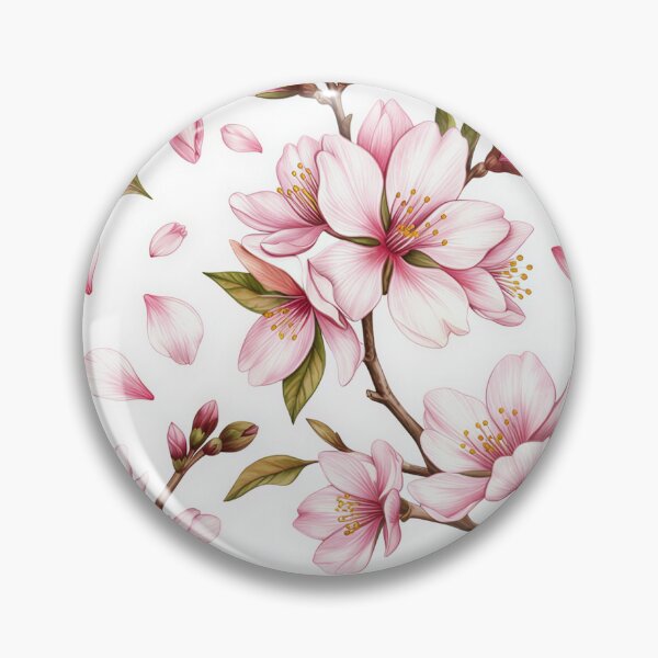 Item preview, Almond Blossoms designed and sold by FunFitsFactory.