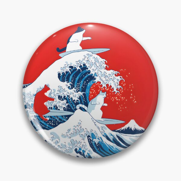 Item preview, Big Wave Cats designed and sold by SlayPOPShop.