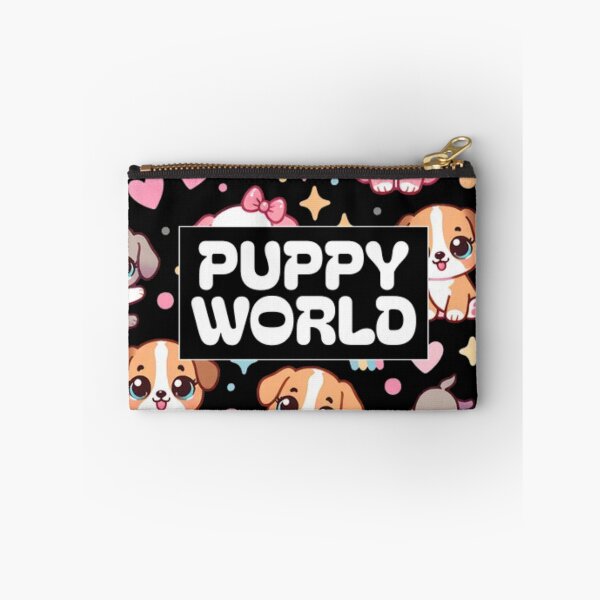 Item preview, Puppy World - Cute Kawaii Pastel Chibi Puppies Pattern designed and sold by GenZFashion000.