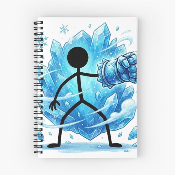 Item preview, Ice Crystal Power Stickman designed and sold by Interactive-Art.