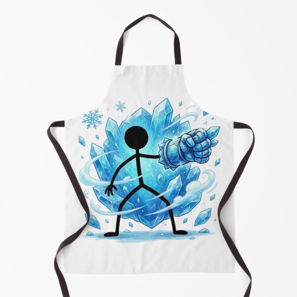Item preview, Ice Crystal Power Stickman designed and sold by Interactive-Art.