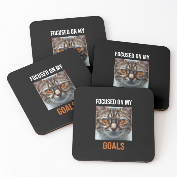 Item preview, Laser Focused On My Goals - Funny Office & Hustle Humor designed and sold by Moodprint5.