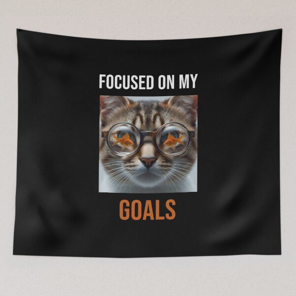 Item preview, Laser Focused On My Goals - Funny Office & Hustle Humor designed and sold by Moodprint5.