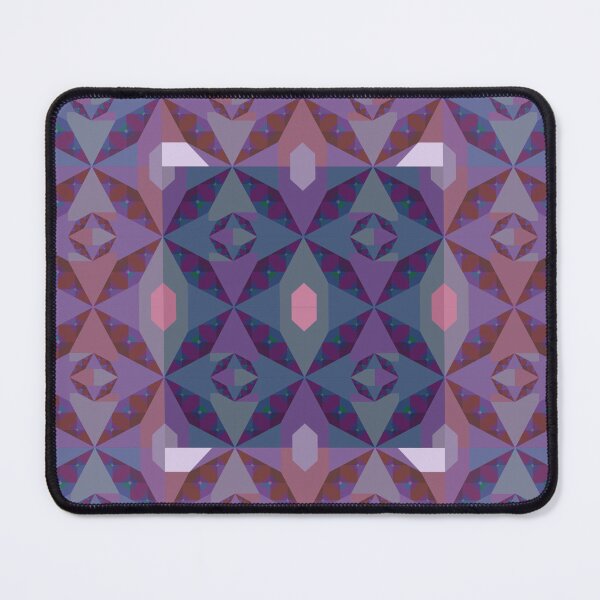 Item preview, Elegant Geometric Mandala Pattern | Purple Abstract Seamless Mosaic Design designed and sold by Mohng Talulenz.