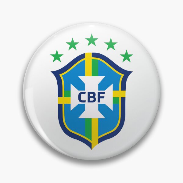 Item preview, Brazil National Football Team CBF Shield Logo designed and sold by rasina787.