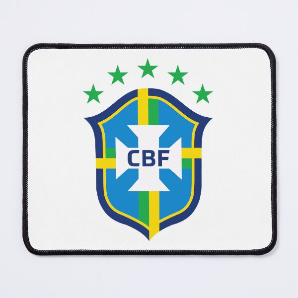 Item preview, Brazil National Football Team CBF Shield Logo designed and sold by rasina787.